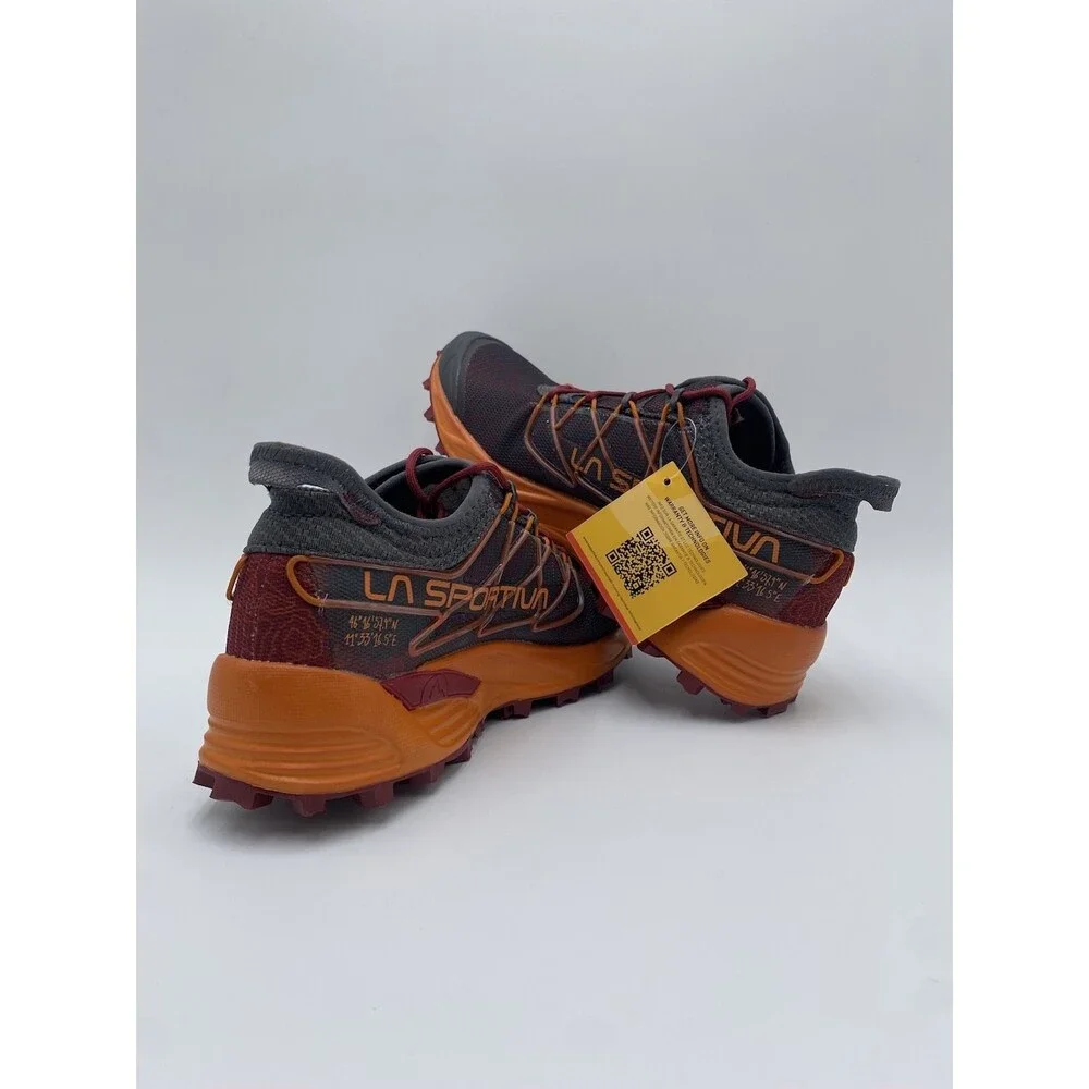 La Sportiva MUTANT Men's NEW Trail Shoe Carbon/Hawaiian Sun US Size 8
